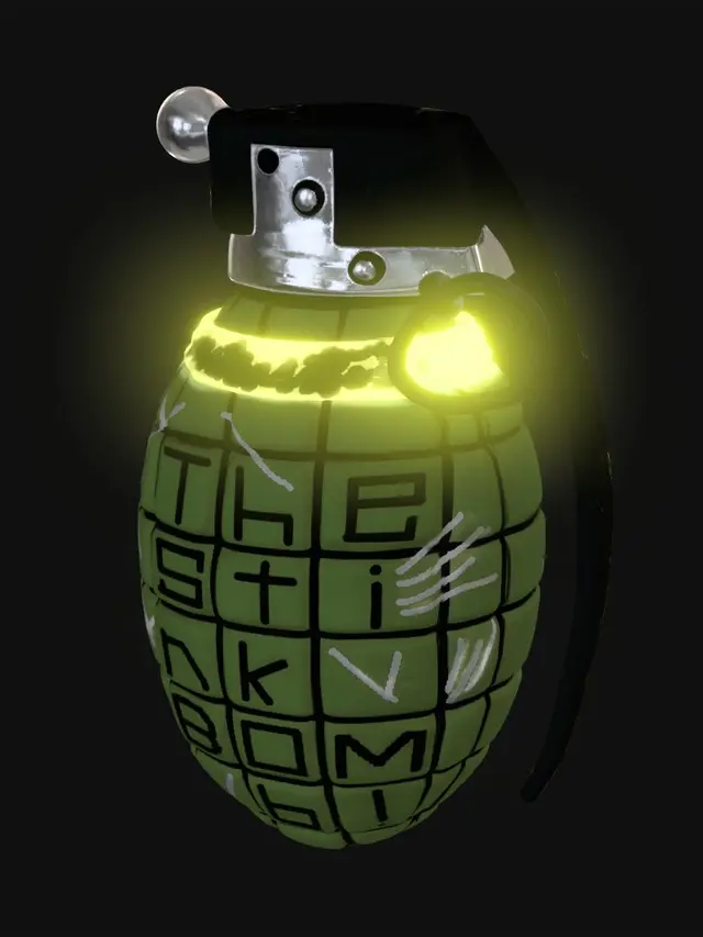 3D model for The Stinky Bomb