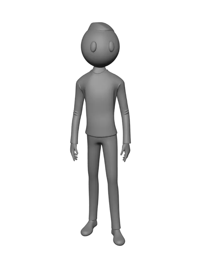 3D model for Aqua Avatar