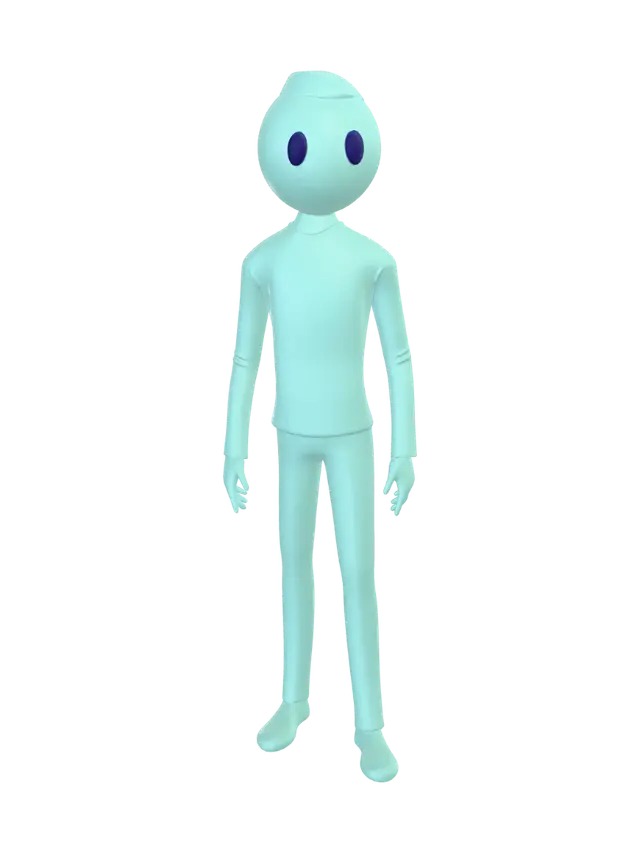 3D model for Aqua Avatar