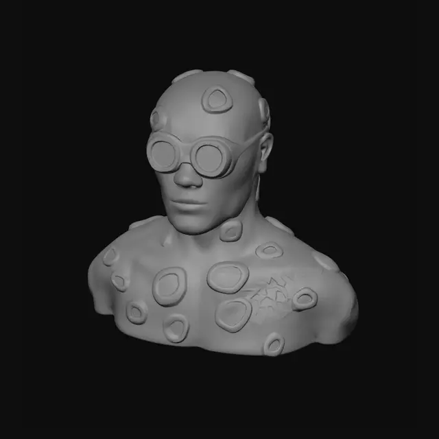 3D model for Goggles Under a Zigzag Sky
