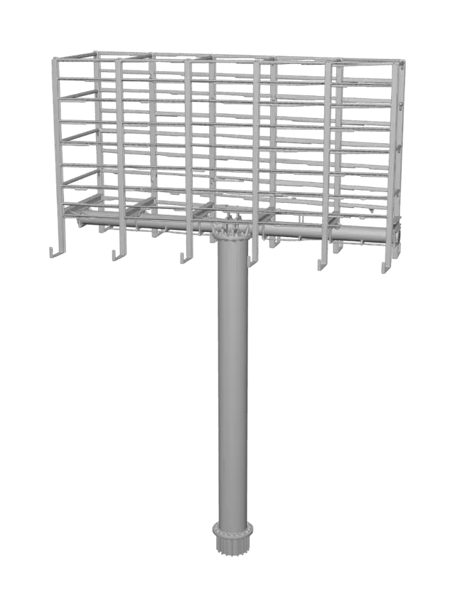 3D model for Tower crane