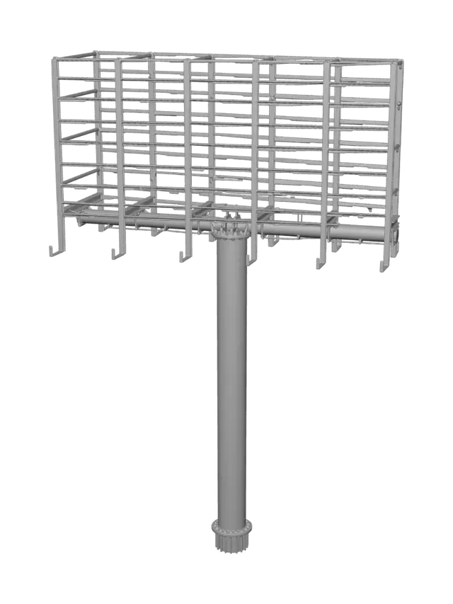 3D model for Tower crane