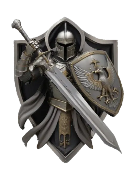 Valor's Emblem 3D model, vytvořený pomocí AI