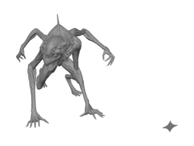 3D model for Abyssal Stalker