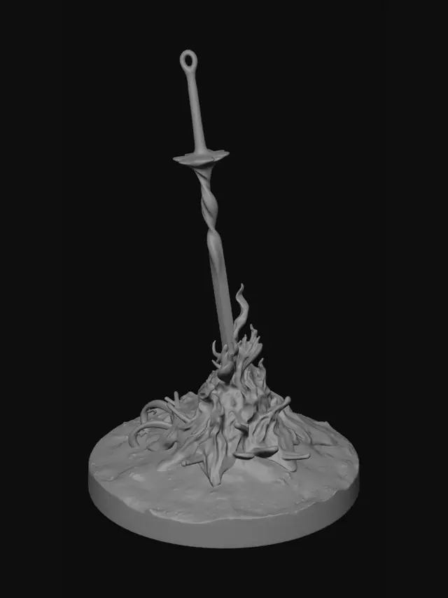 3D model for Inferno Spear