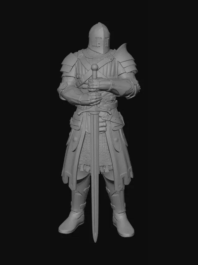 3D model for Ironbound Knight