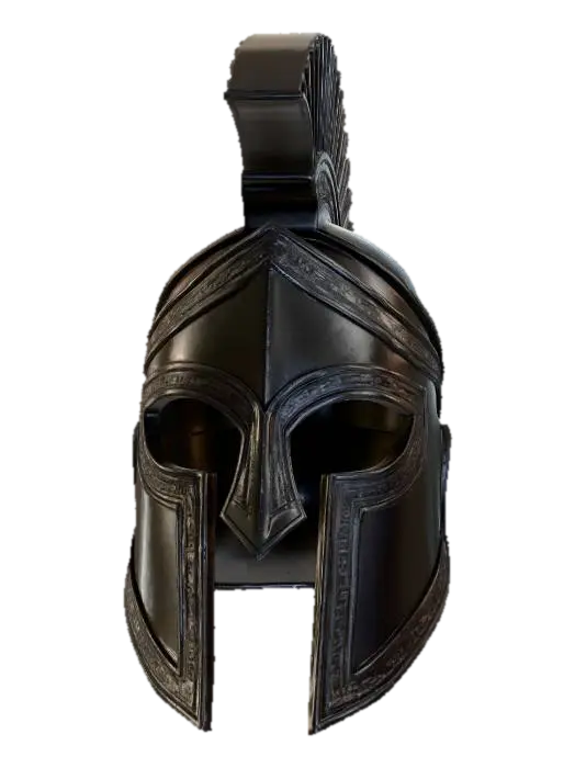 Spartan Sentinel 3D model, vytvořený pomocí AI