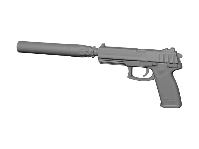 3D model for Stylized Mk23