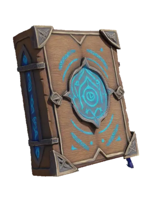 Arcane Tome - Spellbook 3D model, AI generated