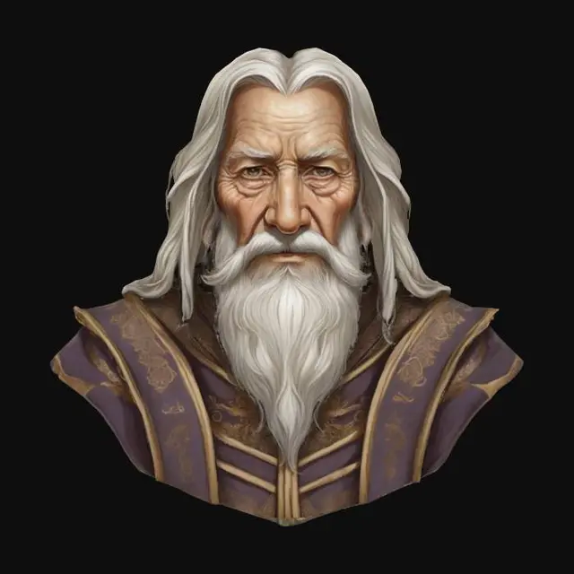 3D model for Ancient Sorcerer