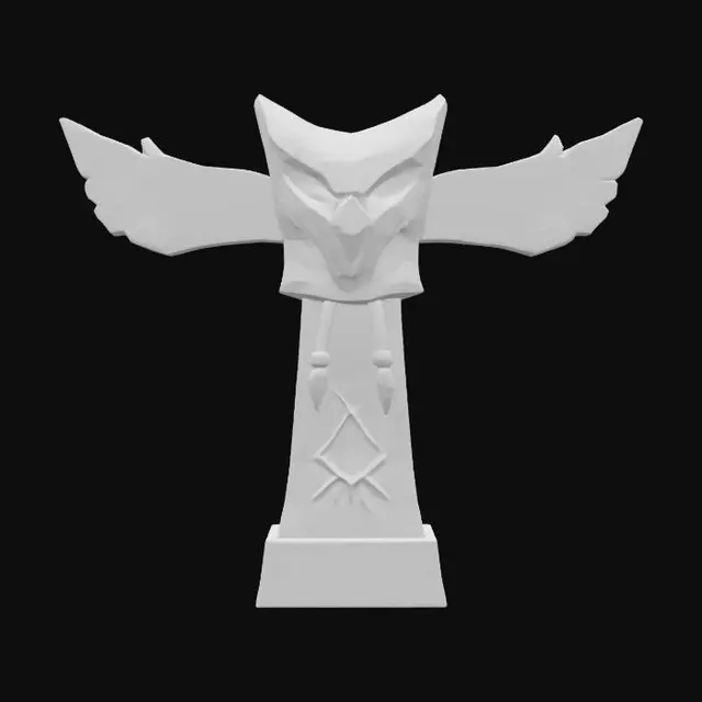 3D model for Mystic Totem