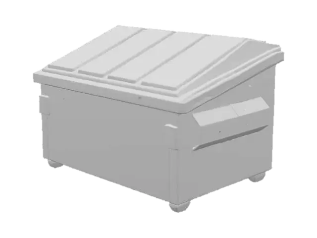 3D model for Rusty Container