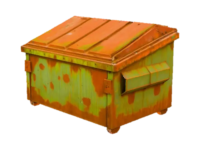3D model for Rusty Container