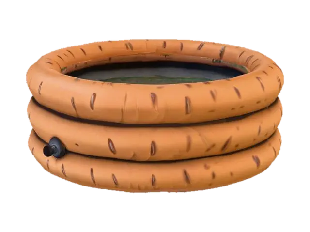 3D model for Inflatable Pool Illustration