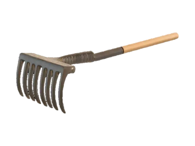Rugged Rake - Agriculture 3D model, vytvořený pomocí AI