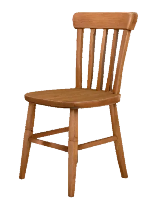 Rustic Charm Chair - Charming 3D model, vytvořený pomocí AI