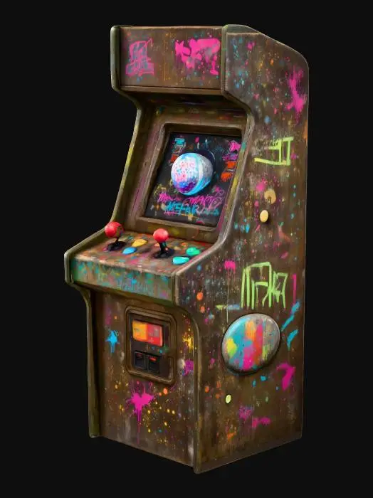 3D model for Retro Arcade Dreams