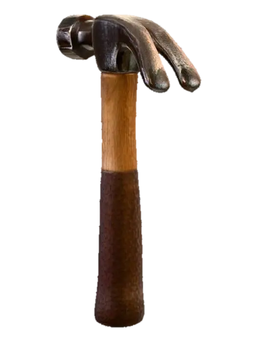 3D model for Hammer Illustration