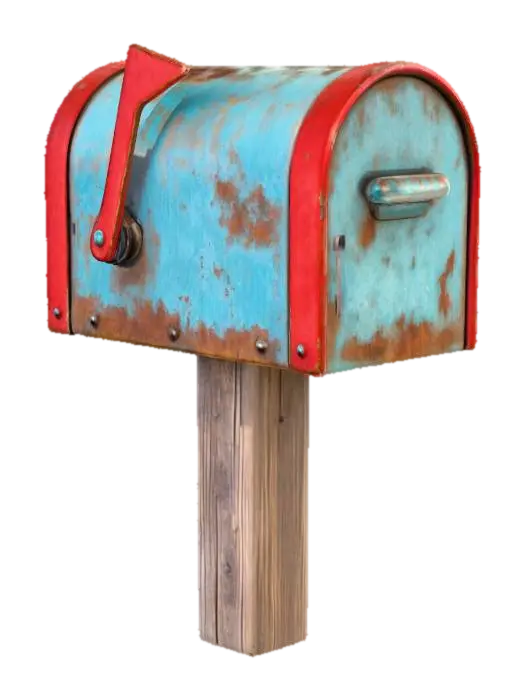 3D model for Rustic Mailbox