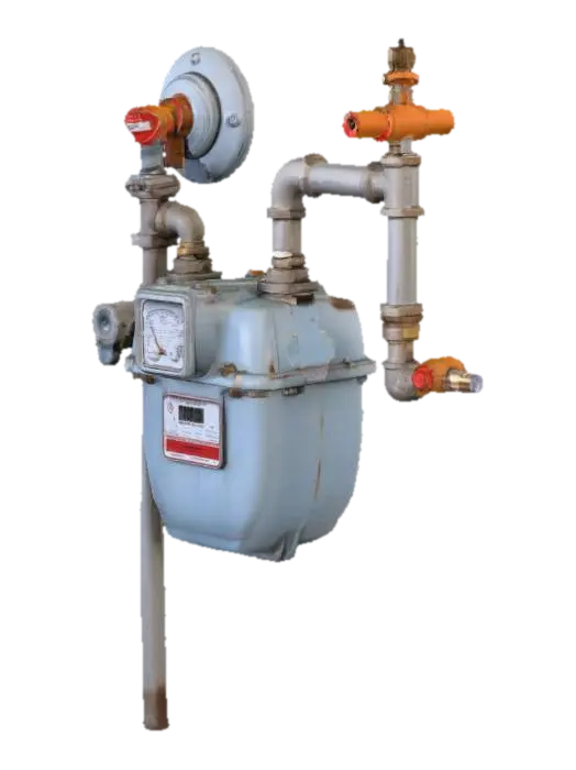 Modello 3D Gas Meter Artwork, generato dall’IA