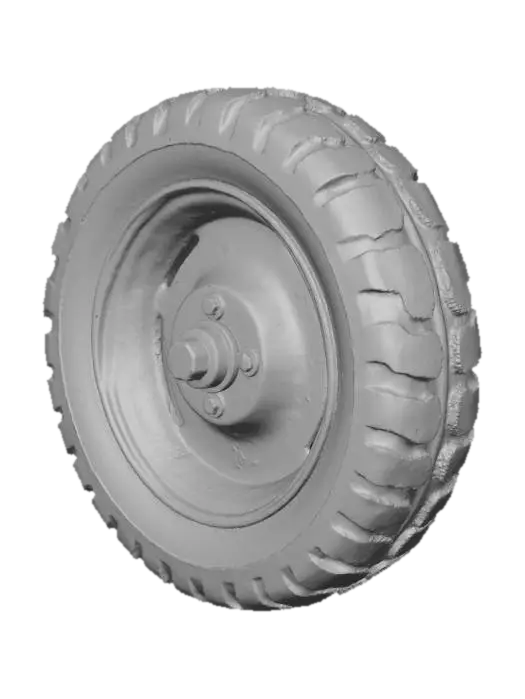 3D model for Weathered Wheel