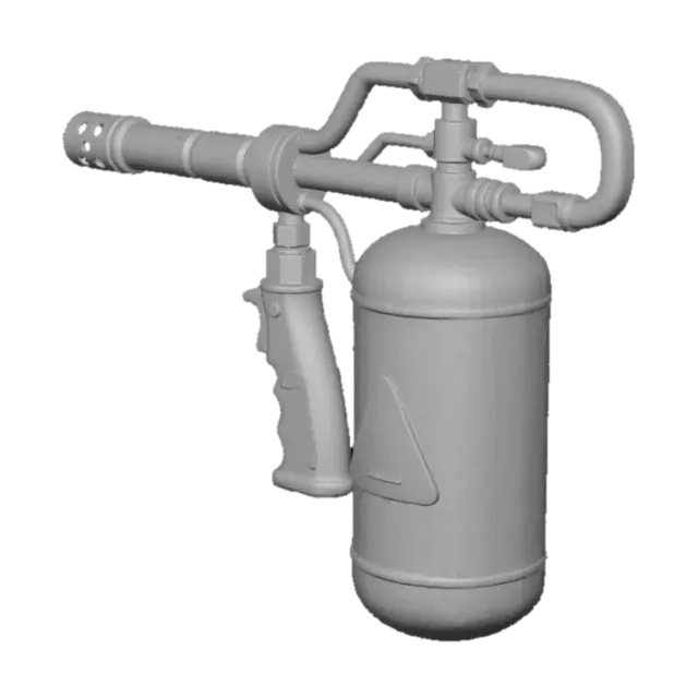 3D model for Flame Blaster Retro Design