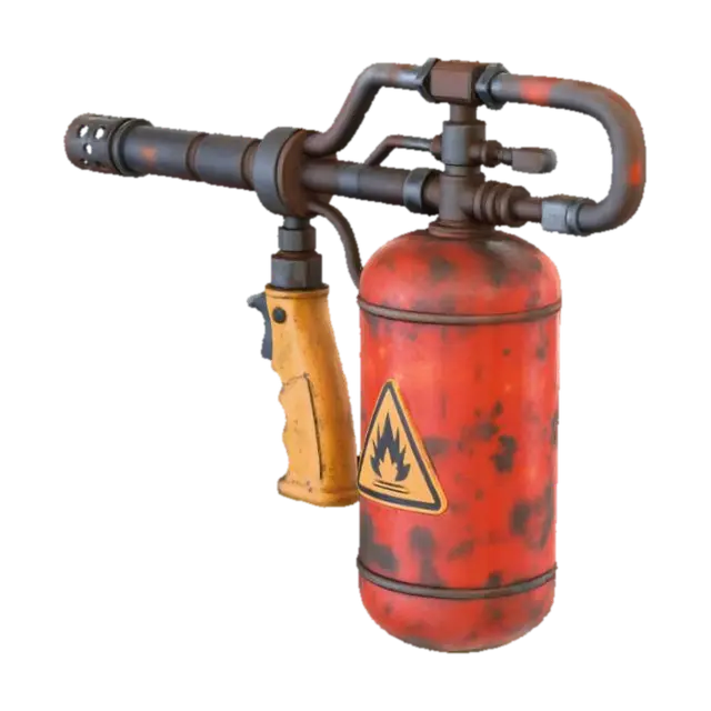 3D model for Flame Blaster Retro Design