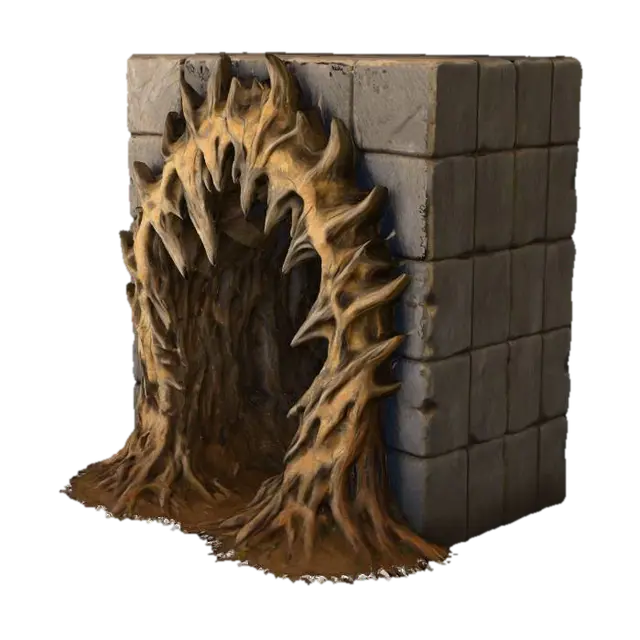 Spiral Abyss 3D model, vytvořený pomocí AI