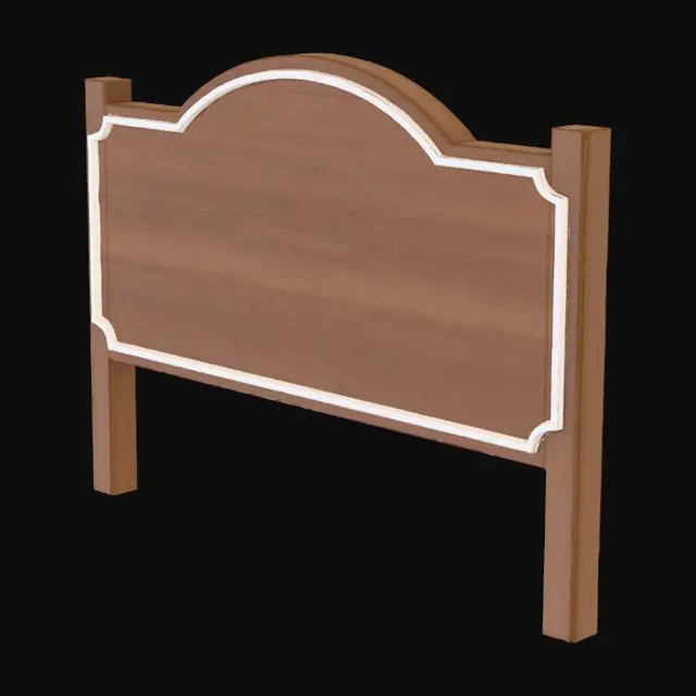 3D model for Headboard Elegance