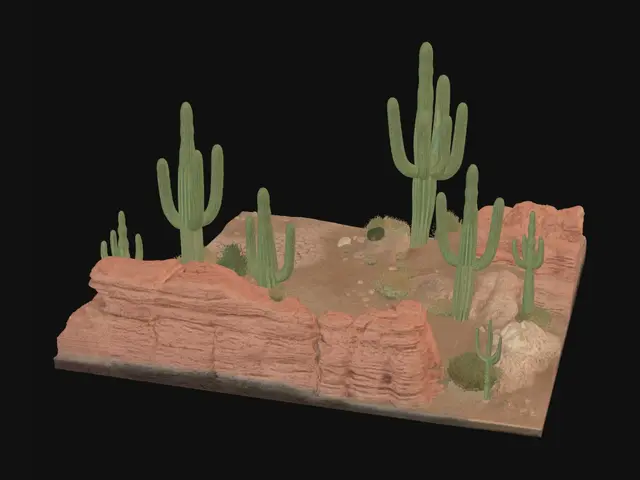 Free Saguaro 3D Models - Download Instantly | Meshy