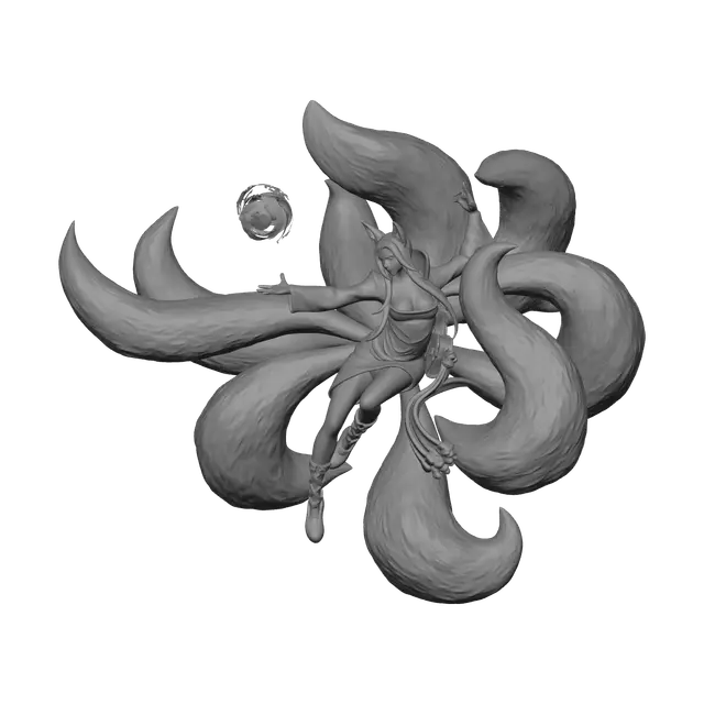 3D model for Stylized Ahri