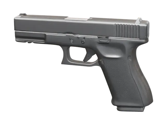 Modern Hand Holding Gun 3D model, vytvořený pomocí AI