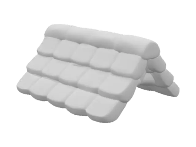 3D model for Green Tile Roof