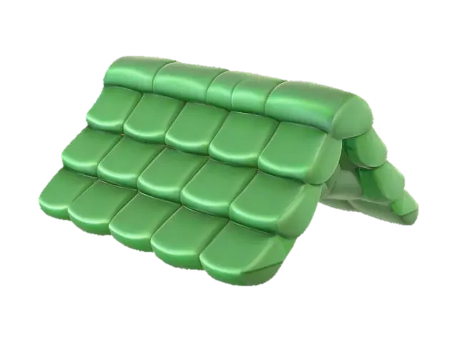 3D model for Green Tile Roof