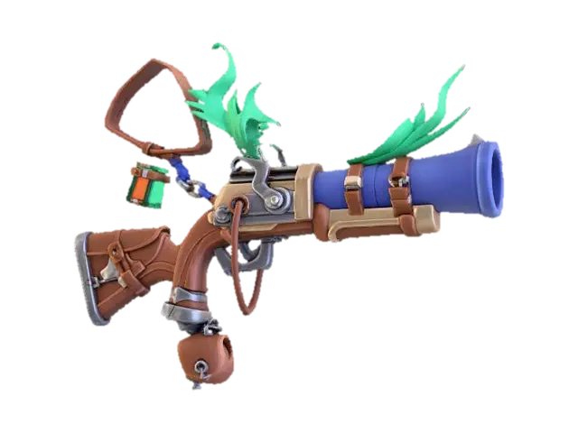 3D model for Mossy Flintlock Rifle