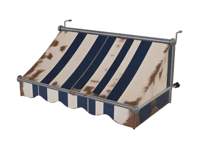 3D model for White Canopy Awning