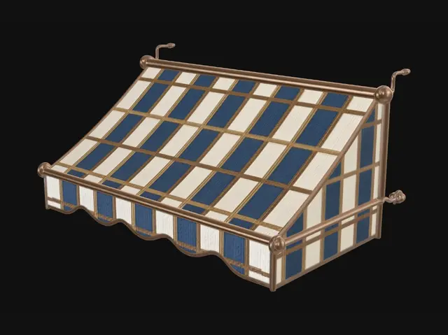 3D model for White Canopy Awning