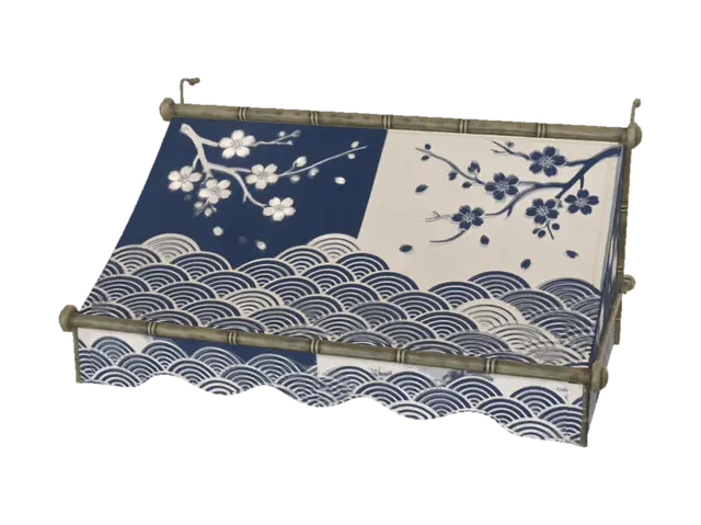 3D model for White Canopy Awning