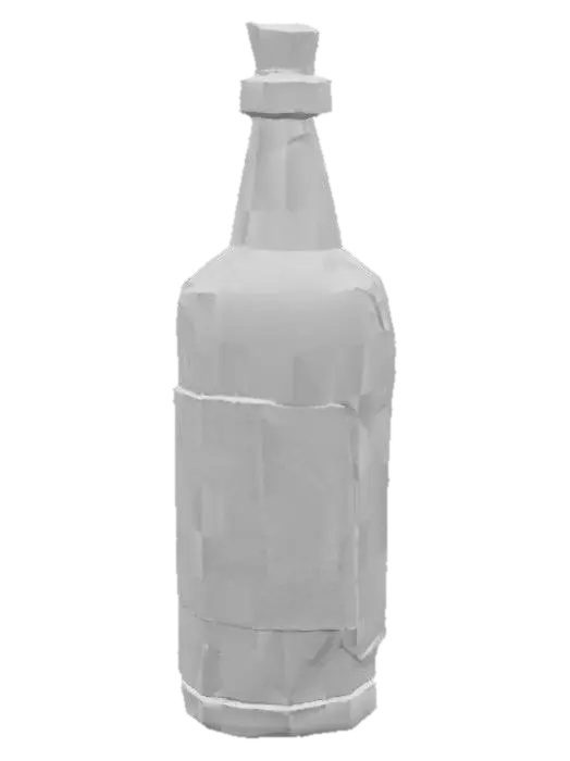 3D model for Blue Potion Flask