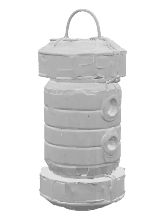 3D model for Glowing Capsule Lantern