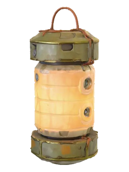 3D model for Glowing Capsule Lantern