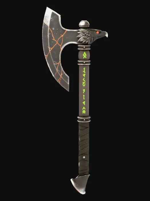 3D model for golden_axe