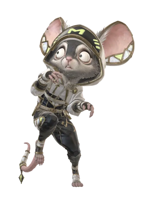 3D model for Neon Scout Mouse
