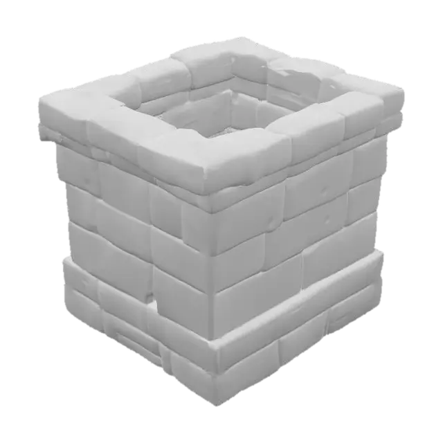 3D model for Stone Corner Scene