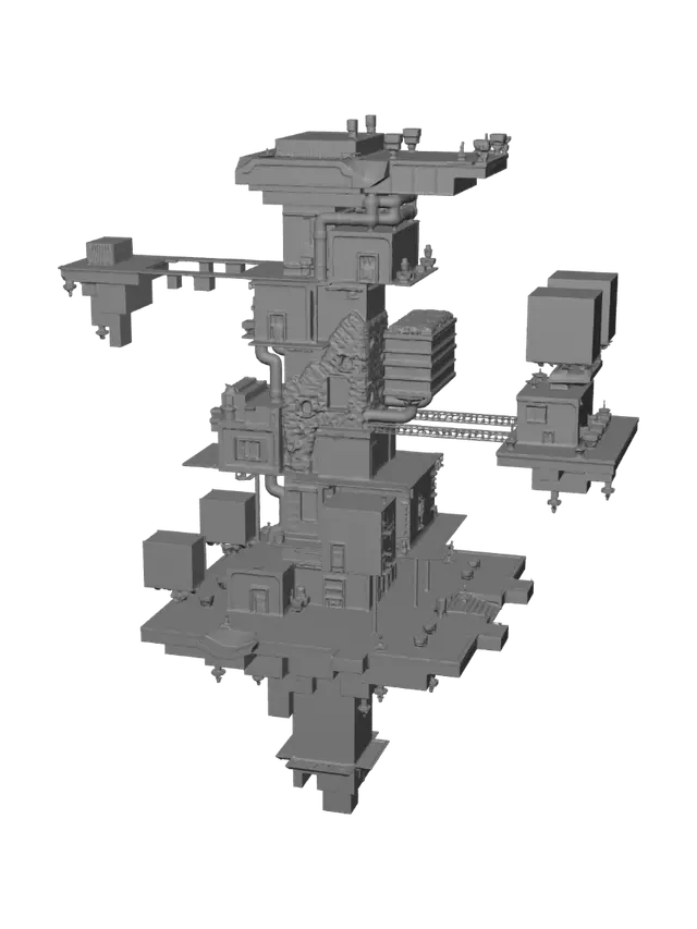 3D model for Skybound Spire
