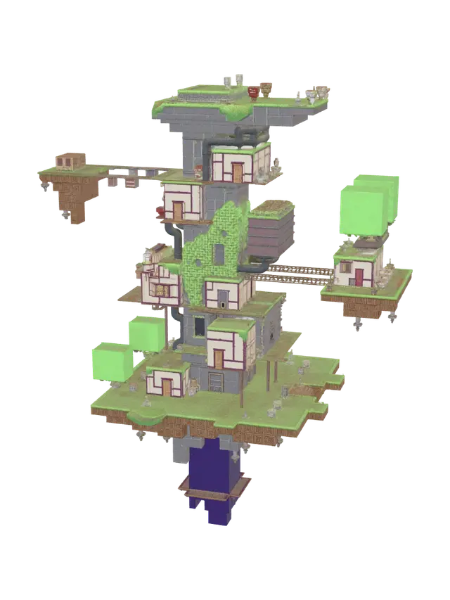 3D model for Skybound Spire