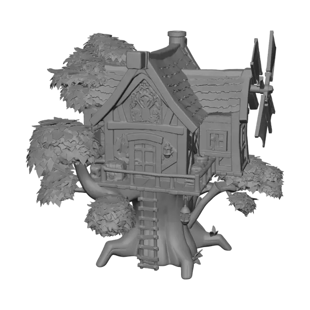 3D model for Whisperwind Treehouse