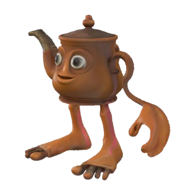 Teapot Express - Italianbrainrot 3D model, vytvořený pomocí AI