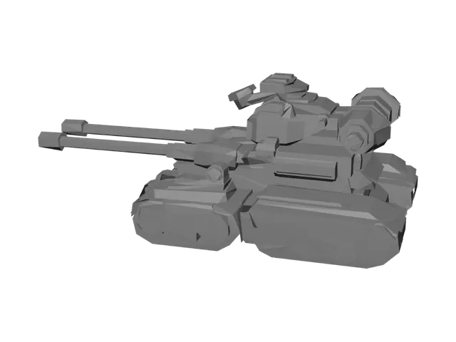 3D model for Sunfire Siege Tank