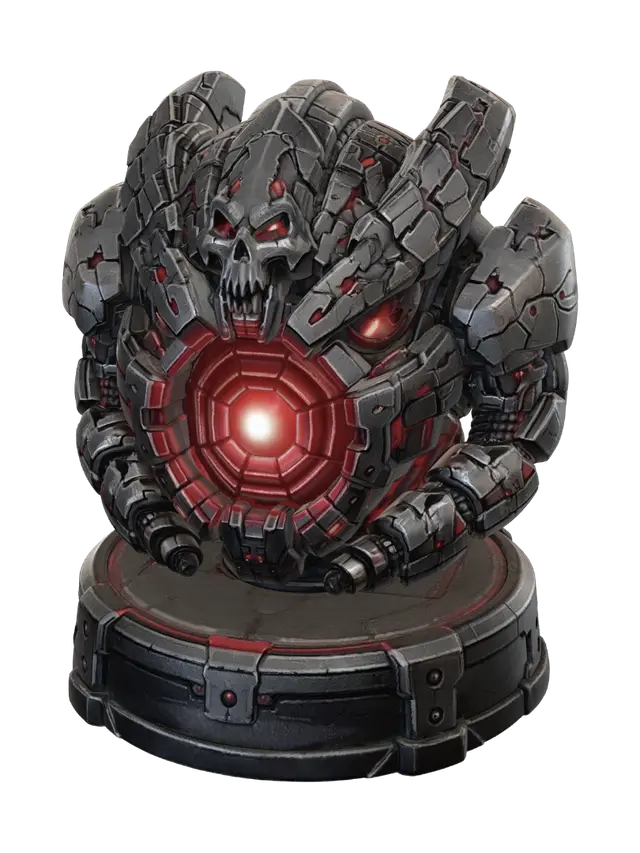 3D model for Crimson Core Sentinel